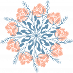 mandala, flowers, ornamental